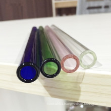 Lead free and Healthy borosilicate glass drinking straw  glass tube